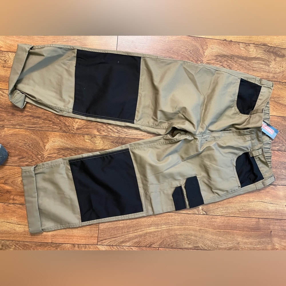 Mens  Work Pants with KNEE PAD pockets